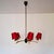 Elegant Sputnik Mid-Century Modern 5-Arm Chandelier, Ceiling Light, from the 1960s A classic Mid-Century Modern chandelier...