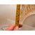 Gold “Graniglia” Leaf Murano Glass Wall Sconces in Venetian Style - a Pair For Sale - Image 11 of 17