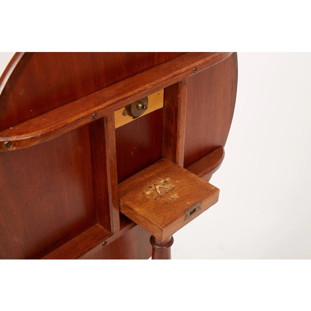 Antique Foldable Side Table For Sale - Image 4 of 6