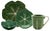 Bordallo Pinheiro Cabbage Complete Dinnerware Set with Mug, Green - Service for One For Sale - Image 11 of 12