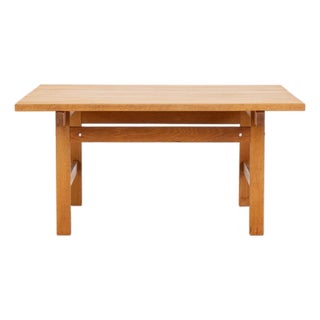 Oak Coffee Table by Hans J. Wegner for Andreas Tuck For Sale