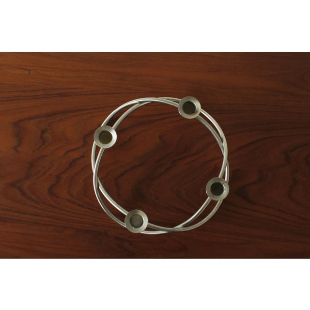 Vintage Candleholder Season Design Maria Berntsen for Georg Jensen For Sale - Image 5 of 6