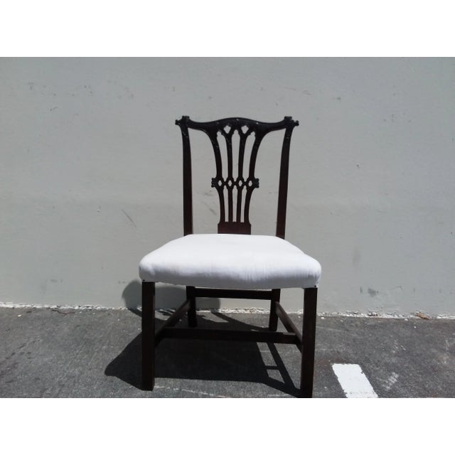 Traditional American Federal Style Side Chair or Desk Chair For Sale - Image 3 of 8