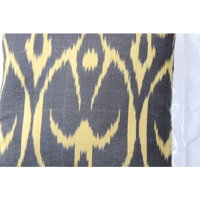 Contemporary Contemporary Velvet Ikat Bohemian Throw Pillow Cover For Sale - Image 3 of 6