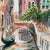 Original Signed Watercolor Venice Canal Scene European Cityscape Art For Sale - Image 4 of 11