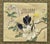 A beautiful antique Chinese brush painting gouache and watercolor on silk of bird and a flowering magnolia tree. Artist...