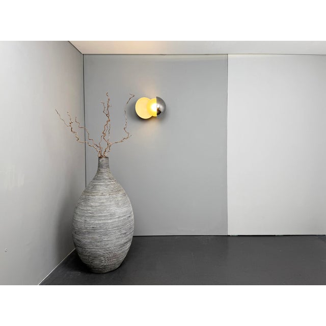 1960s Diaframma Wall Lamp by Piero & Monti for Fontana Arte, 1960s For Sale - Image 5 of 11