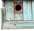 Wood Unique Mid 20th Century Birdhouse in Robin's Egg Blue Shingled Roof For Sale - Image 7 of 12