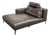 Nicoline Italia Strauss Leather Chaise For Sale