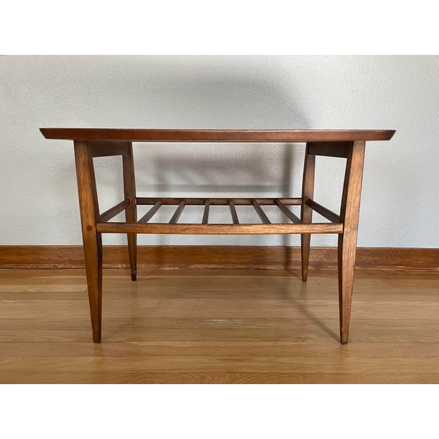 Mid-Century Modern Mid Century Modern Lane Walnut Coffee Table For Sale - Image 3 of 11