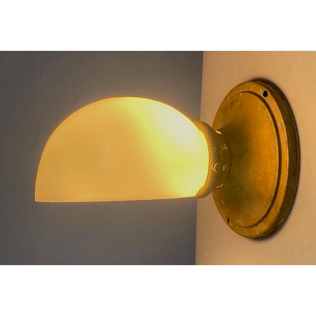 Here's a nifty 100-year-old sconce for the bathroom or other location. It's all-original and in excellent condition,...
