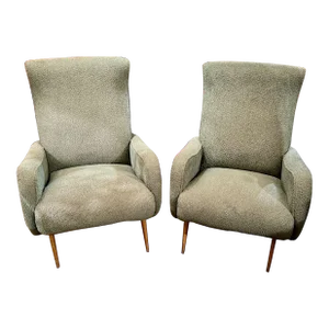 Italian Mid Century Chairs After Marco Zanuso