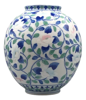 Vintage Lotus Vase, Japan, 1980s