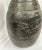 Vintage Rustic Black Hand Turned Wood Honey Pot/Vase For Sale - Image 9 of 10