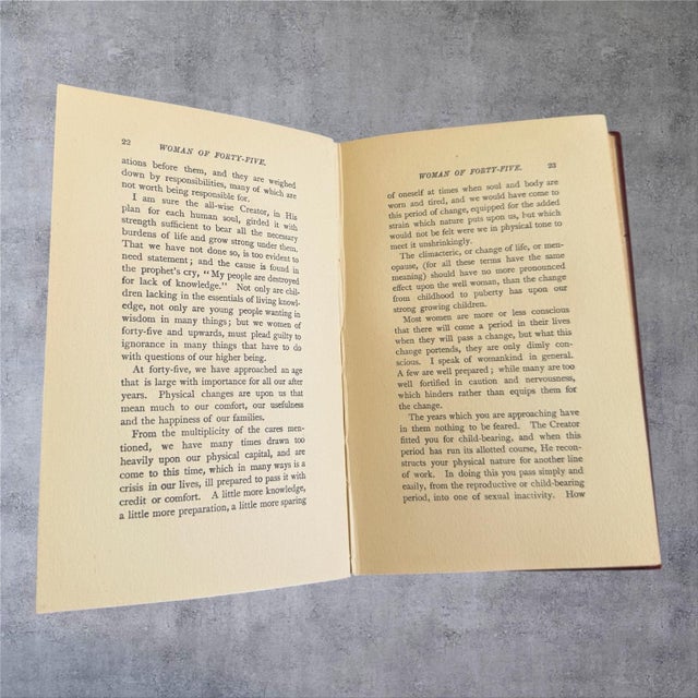 Antique 1902 What a Woman of Forty-Five Ought to Know Emma Drake MD Sex Self Series For Sale - Image 9 of 12