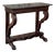 19th Century French Louis Philippe Period Mahogany Marble Top Console For Sale