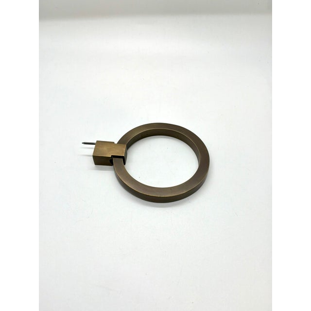 2010s Baker Large Ring Pull Honey Bronze For Sale - Image 5 of 5
