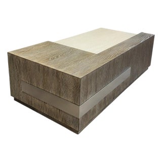 Bernhardt Interiors Ellis Sculptural Cocktail Table For Sale