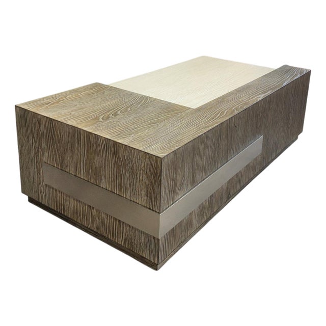 Bernhardt Interiors Ellis Sculptural Cocktail Table For Sale