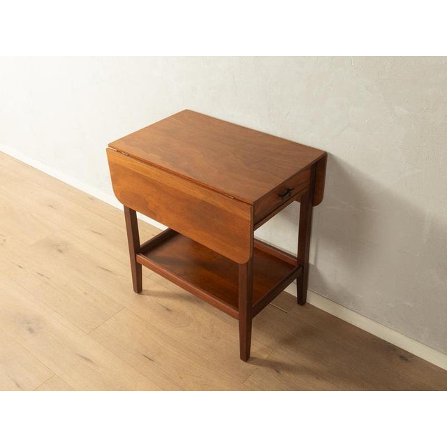 Brown Art Nouveau German Sewing Table in Wood For Sale - Image 8 of 12
