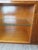 Renovated Oak Display Cabinet with Bar on Slanted Legs For Sale - Image 5 of 8