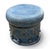 Hollywood Regency Vintage Ceramic Garden Seat / Drum Stool in Robin's Egg Blue For Sale - Image 3 of 8