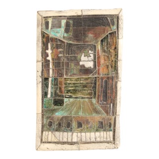 Emily Paulmier Studio Ceramic Wall Sculpture For Sale