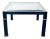 Vintage Postmodern Brushed Metal Coffee Table from Belgo Chrom / Dewulf Selection, 1980s For Sale