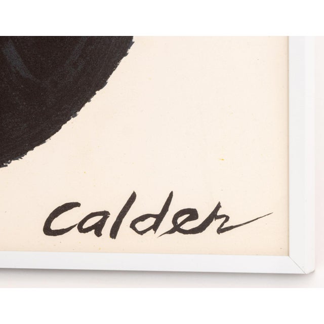 Alexander Calder "Boomerang" Lithograph, 1974 For Sale - Image 9 of 10