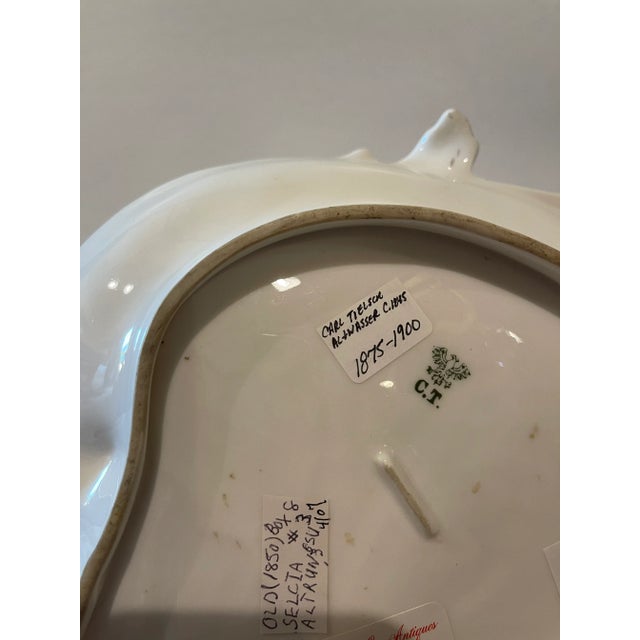 Late 19th Century Late 19th Century Porcelain Handled Dish For Sale - Image 5 of 5