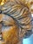 Pair Large Hand Carved Wood Figureheads, Italy For Sale - Image 11 of 13