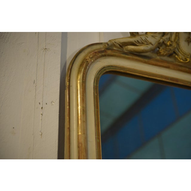 Antique Louis Philippe Mirror, 1800s For Sale - Image 6 of 11