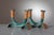Cantagalli Ceramic Candleholders from Ics Vietri, Italy, Late 1930s, Set of 2 For Sale - Image 10 of 10