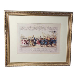 James Henry Nixon 1839 Jane Seymour Procession Reproduction Lithograph