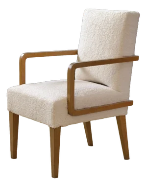 Modernist Oak Armchair, 1940s