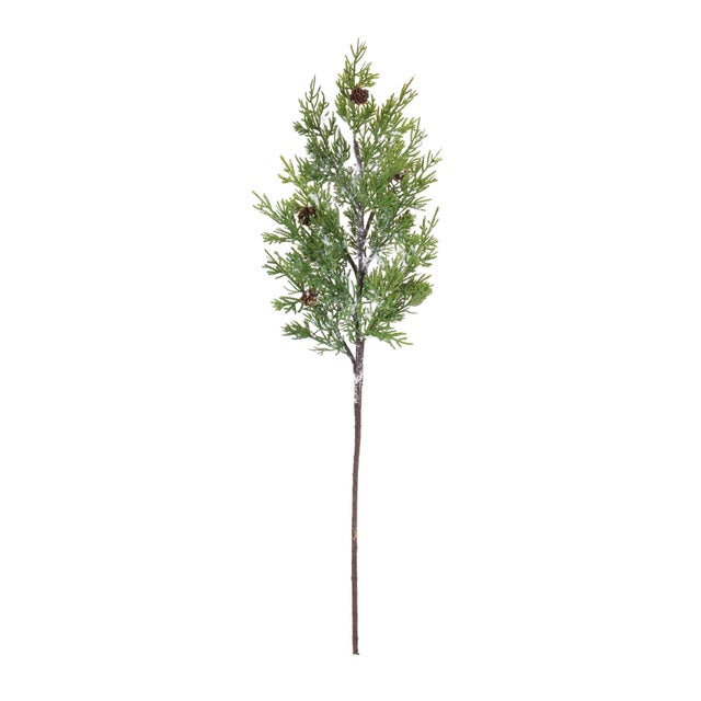 Transform your holiday decor with this beautiful set of Pine Sprays. Designed with a stunning blend of wintry green and...