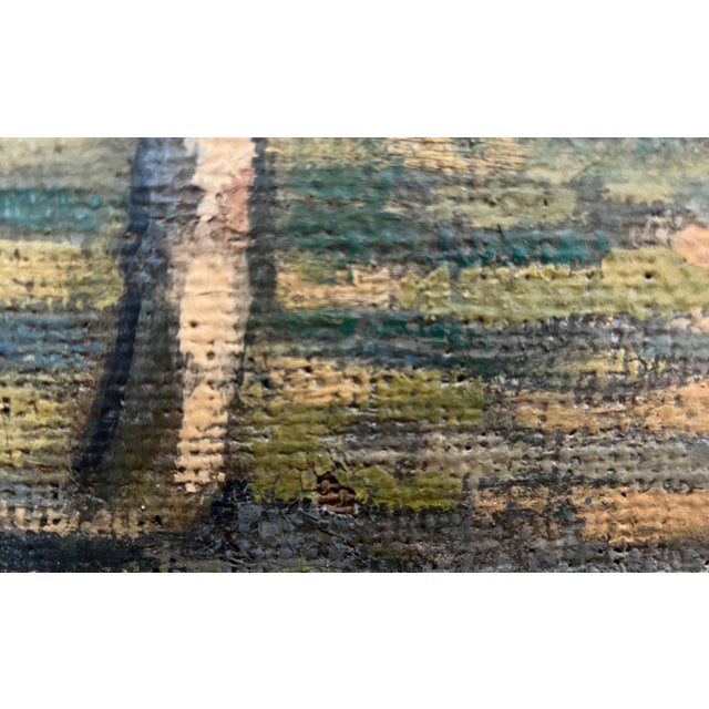 Sannemann, Île Animée, Oil on Canvas on Cardboard, Framed For Sale - Image 3 of 13