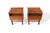 Brown Pair of Kai Kristiansen Teak Nightstands by HJN Møbler | Danish Modern 1960s, Attributed For Sale - Image 8 of 8