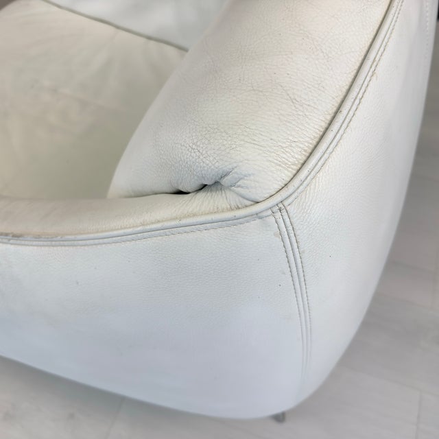 Natuzzi Italia Platea Armchairs - A Pair For Sale - Image 11 of 13