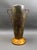Tony Evans 1998 Signed California Studio Raku Ceramic Art Pottery Monumental Vase. Measures approximately 11" long, 8 5/8"...