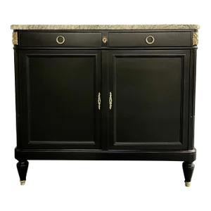 Hollywood Regency Style Commode, Chest, or High Board, Louis Xvi, Bronze, French