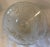 Mid 20th Century Vintage Frosted Glass Light Fixture Cover For Sale - Image 5 of 6
