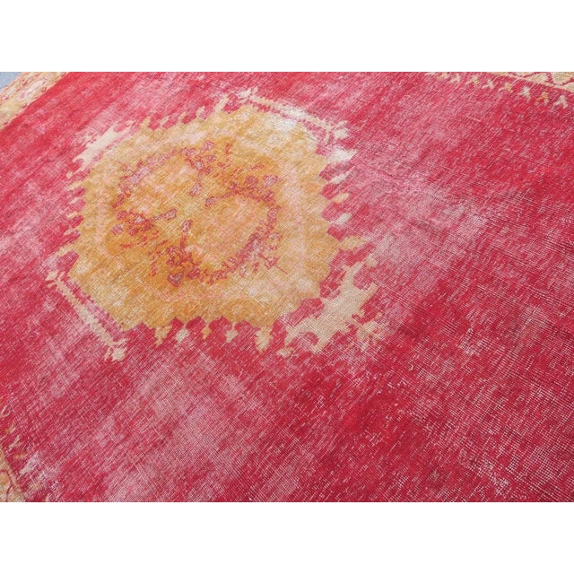 Large Antique Oushak Rug, 1910s For Sale - Image 12 of 18