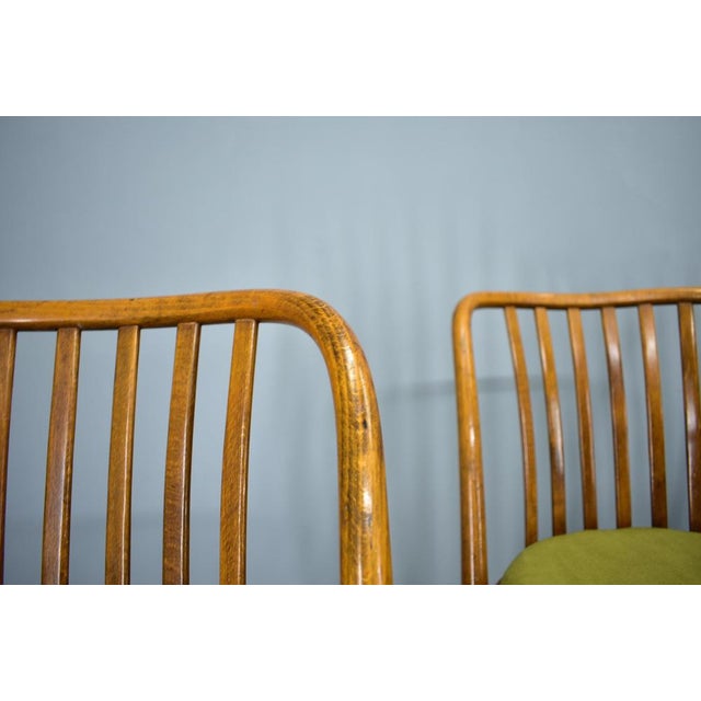 1960s Beech Dining Chairs by Antonin Suman, 1960s, Set of 4 For Sale - Image 5 of 18