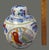 Vintage Asian Hand Painted Porcelain Chinoiserie Ginger Jar Bird Motif Marked For Sale - Image 4 of 9