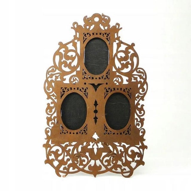 Antique Art Nouveau Frame, 1890s For Sale - Image 3 of 10