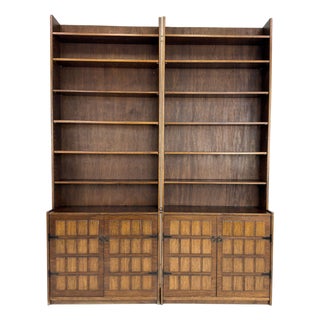 Dutch Brutalist Shelving Units - A Pair For Sale