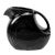 Mid-Century Black Porcelain Disc Juice Pitcher For Sale - Image 9 of 9