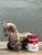 Wood Vintage Washed Wood Trojan Horse Box For Sale - Image 7 of 12