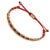 Early 21st Century Lucky Fish Red Woven Unisex String Bracelet For Sale - Image 5 of 8